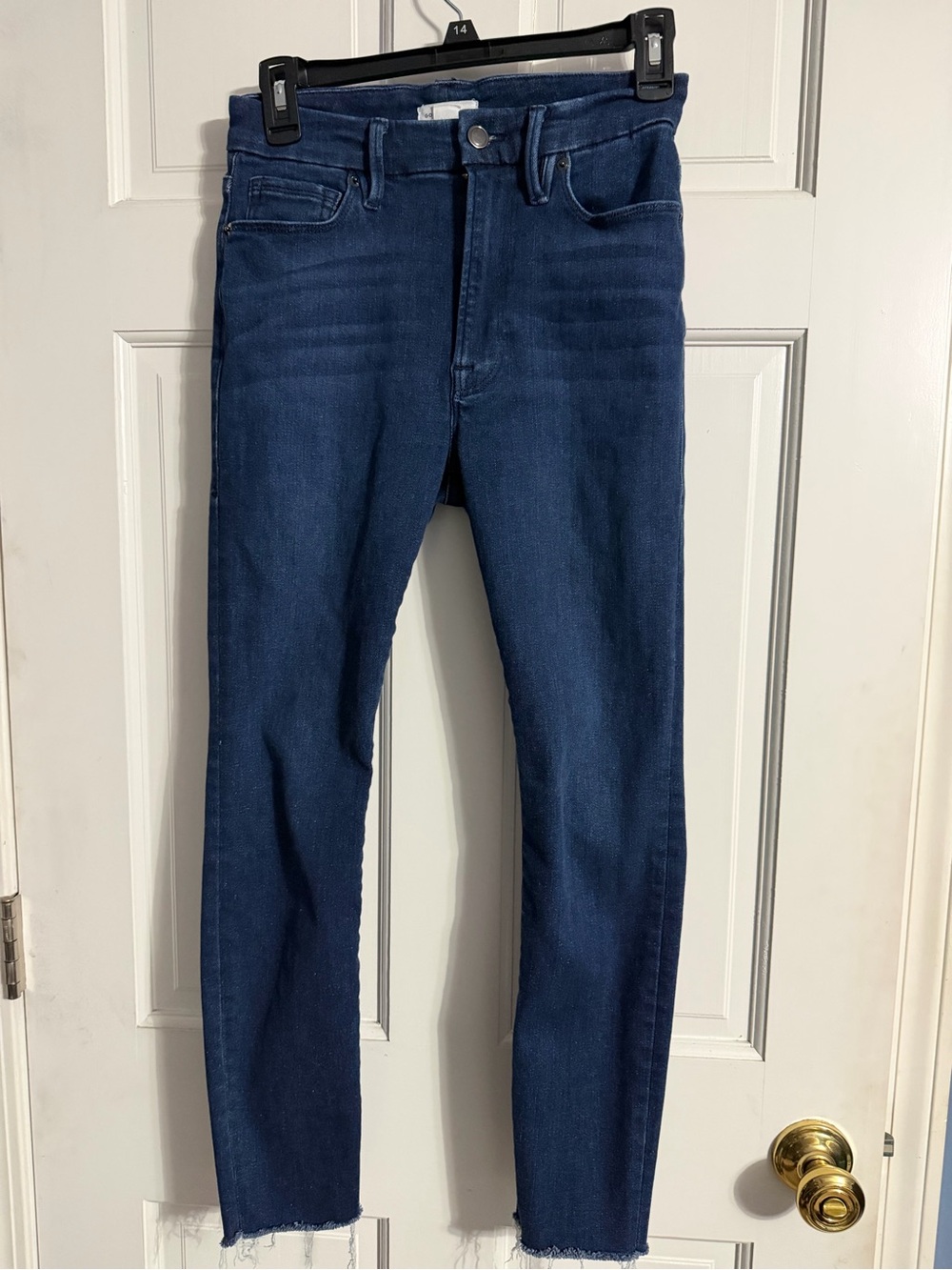 Good American Indigo Skinny Jeans